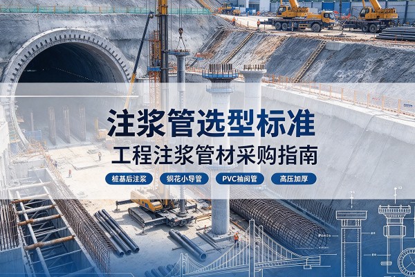 叶城注浆管选型标准