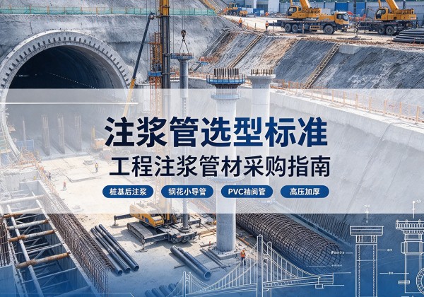 叶城注浆管选型标准
